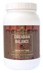 Circadian Balance Non-Gmo Gluten Free Meal Replacement - Protein Blend 30G - Egg Whey Isolate Organic Pea plus Organic Fruits& Greens Blend Digestive Enzyme Chocolate Fudge