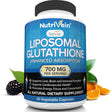 Nutrivein Liposomal Glutathione Setria® 700Mg - 60 Capsules - Pure Reduced Glutathione