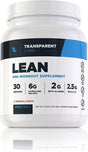 Transparent Labs Lean Pre-Workout, BCAA, Amino Acids, Keto Friendly, Energy Powder, Stamina, Muscular Strength & Endurance, Tropical Punch, 30 Servings, 30 Servings (Pack of 1)