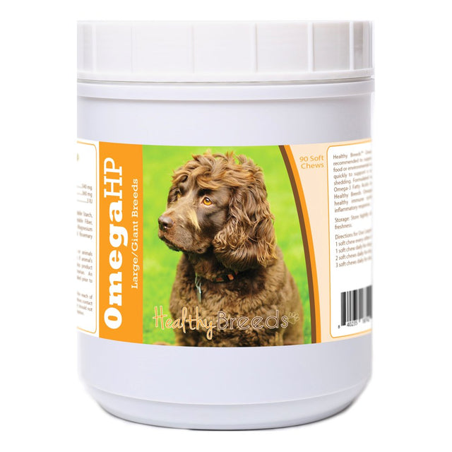 Healthy Breeds Boykin Spaniel Omega HP Fatty Acid Skin and Coat Support Soft Chews