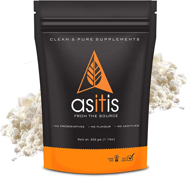 As-It-Is Nutrition Whey Protein Concentrate 80% Unflavoured, Labdoor Certified No Preservatives Gluten-Free Non-Gmo Unflavoured and Unsweetened (500Gm/17.6 Oz)