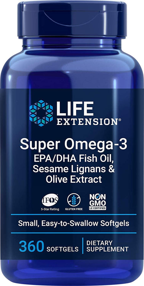 Life Extension Super Omega-3, 360 Softgels