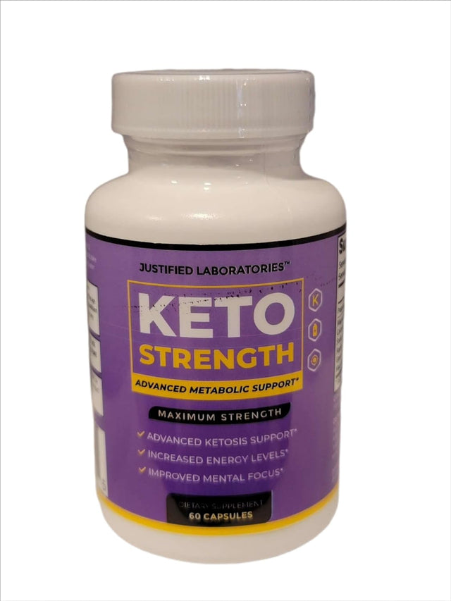 (3 Pack) Keto Strength Pills Includes Apple Cider Vinegar Gobhb Strong Exogenous Ketones Advanced Ketogenic Supplement Ketosis Support for Men Women 180 Capsules