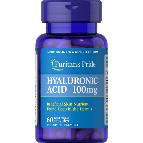 Puritan'S Pride Hyaluronic Acid 100 Mg-60 Capsules