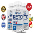 (3 Pack) Xslim Keto ACV MAX Pills 1675Mg Alternative to Gummies Dietary Supplement 180 Capsules