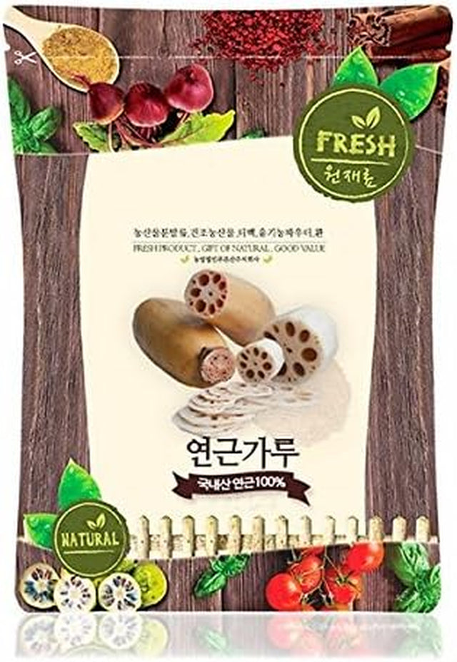 Lotus Root Powder Natural 100% Pure Healthy Fiber Vitamin C Amino Acid 연근 연근분말 연근가루 (100G)