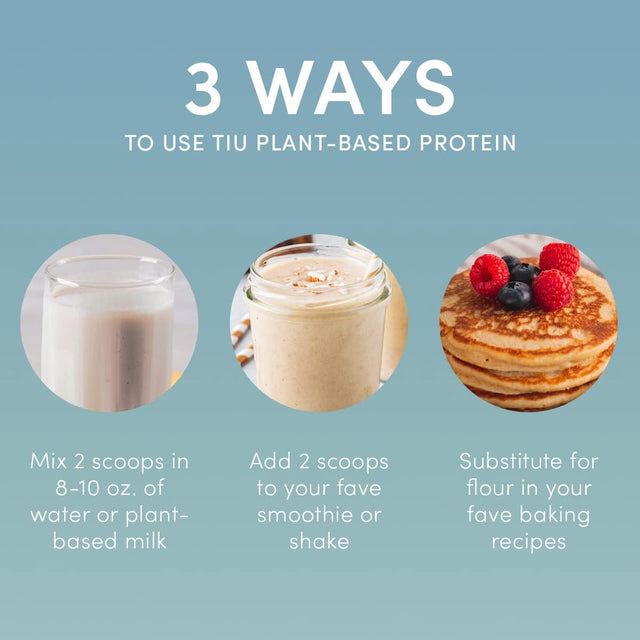 Tone It up Plant Based Protein Powder + Greens I Dairy Free, Kosher, Non-Gmo Pea & Pumpkin Seed Protein for Women I 14 Servings, 15G of Protein – Vanilla