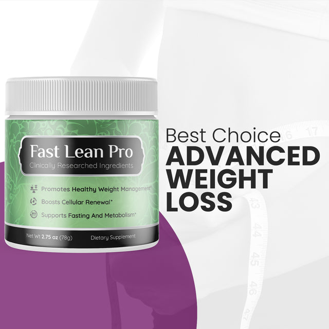 (3 Pack) Fast Lean Pro - Dietary Supplement Keto Powder Shake for Weight Loss Management & Metabolism - Appetite Suppressant