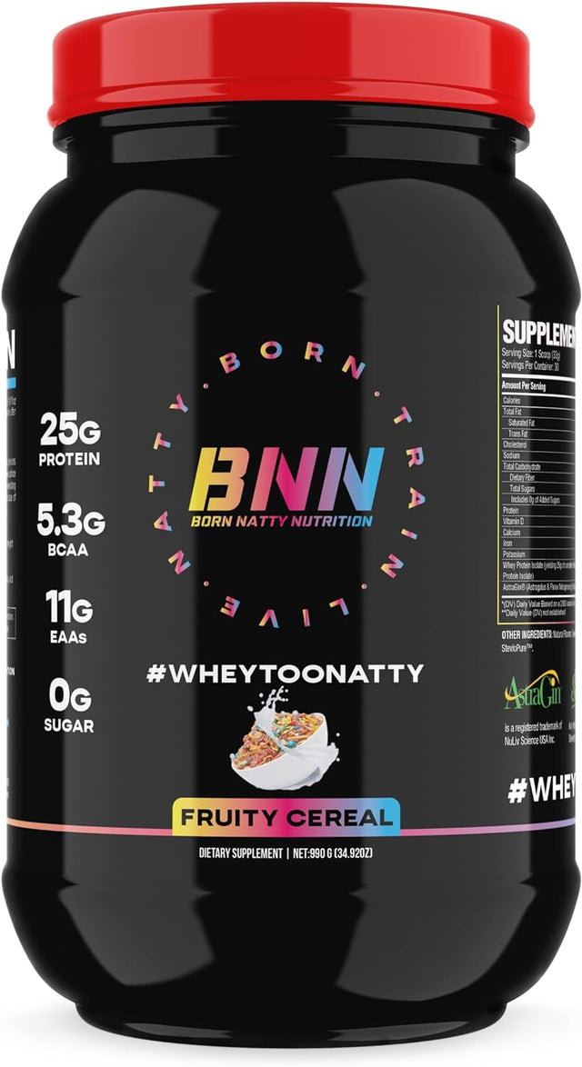 #WHEYTOONATTY Whey Protein Isolate (Fruity Cereal)