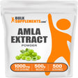 Bulksupplements.Com Amla Extract Powder, 1000Mg - Heart, Immune & Joint Support Supplement (500G - 500 Serv)