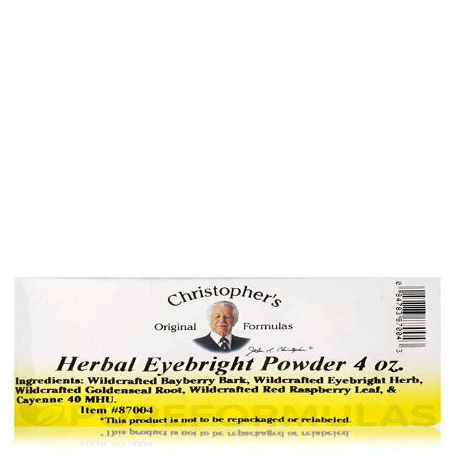 Dr.Christophers Original Herbal Formulas Eyebright Powder - 4 Oz