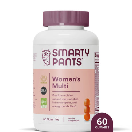 Smartypants Women'S Multi Gummy Vitamins with D3, C & B12 - 60Ct