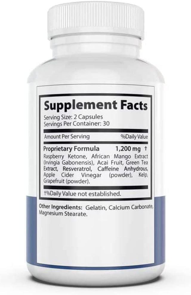 Fat Burner for Women - Weight Loss Support and Diet Pills for Helping Reduce Belly Fat - Supplement Made of Raspberry Ketones and Premier Plant Extracts - Appetite Suppressant, Vegan