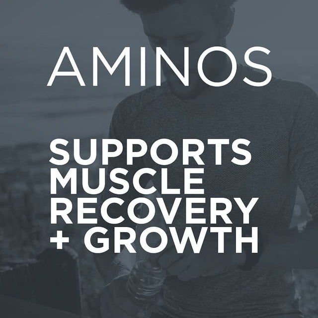 Aminos | Supports Muscle Recovery & Growth | 4G of Free-Form Amino Acids, Beta-Alanine, 0 Sugar & 60 Servings (Grape Gatsby)