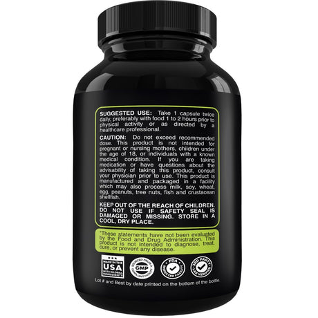 Nootropic Memory Supplement for Brain Support - Memory Pills for Brain Boost and Natural Energy Booster - Vitamin B 12 Bacopa Monnieri Rhodiola Rosea DMAE Ginkgo Biloba Phosphatidylserine Supplement