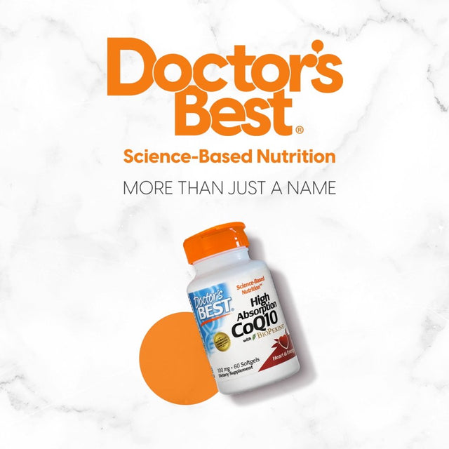 Doctor'S Best Curcumin from Turmeric Root with C3 Complex & Bioperine, Non-Gmo, Gluten Free, Soy Free, Joint Support, 1000 Mg, 120 Tablets