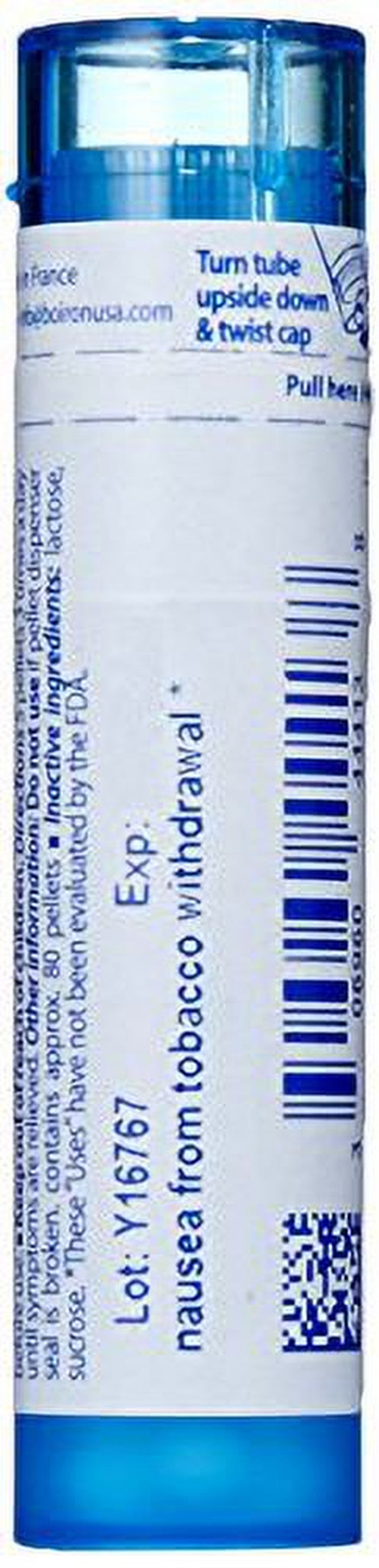 Boiron Lobelia Inflata 30C (Pack of 5), Homeopathic Medicine for Quitting Smoking