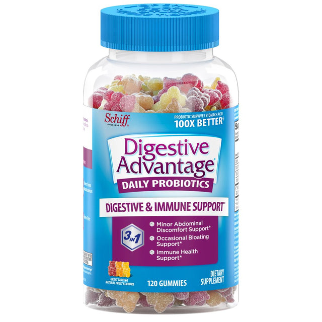 Schiff Digestive Advantage Probiotic, 120 Gummies | Offer Togo