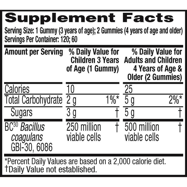 Schiff Digestive Advantage Daily Probiotics, 120 Gummies