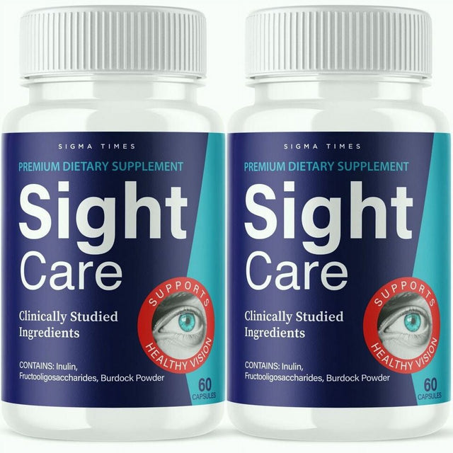 Sight Care Supplement Capsules for Healthy Vision ( 2 Pack 60 Capsule )