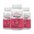 Premium Apple Cider Vinegar Capsules for Weight Management and Detox Cleanse - Natural Energy, Improved Digestion, and Metabolism Booster - Complete Diet Pills for Men and Women (3-Pack)