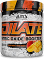 Dilate Pump Preworkout Powder - Dietary Supplement - Maximizes Muscle Growth, Strength Performance - No Stims, Beta-Alanine, Creatine, Glacier Grape - 30 Servings (Peach Mango)