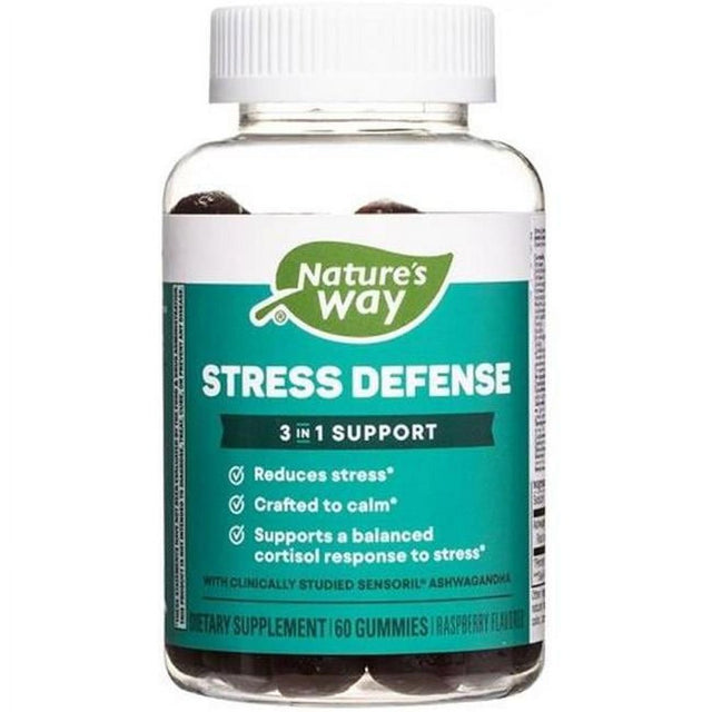 Natures Way 407157 Stress Defense Gummy - 60 Piece