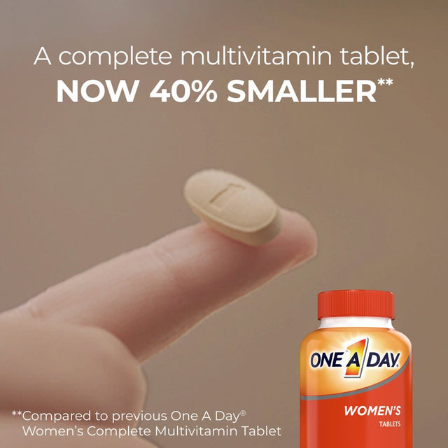 One a Day Women'S Multivitamin Tablets, Multivitamins for Women, 100 Ct