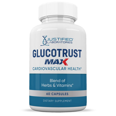 (3 Pack) Glucotrust Max 1Max Advanced Formula 1295MG 180 Capsules