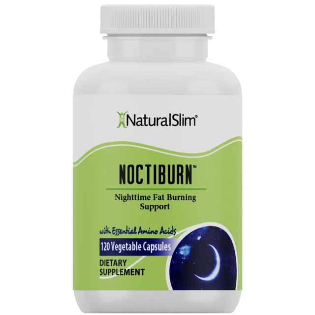 Naturalslim Noctiburn Night Fat Burner & Metabolism Support 120 Veggie Capsules