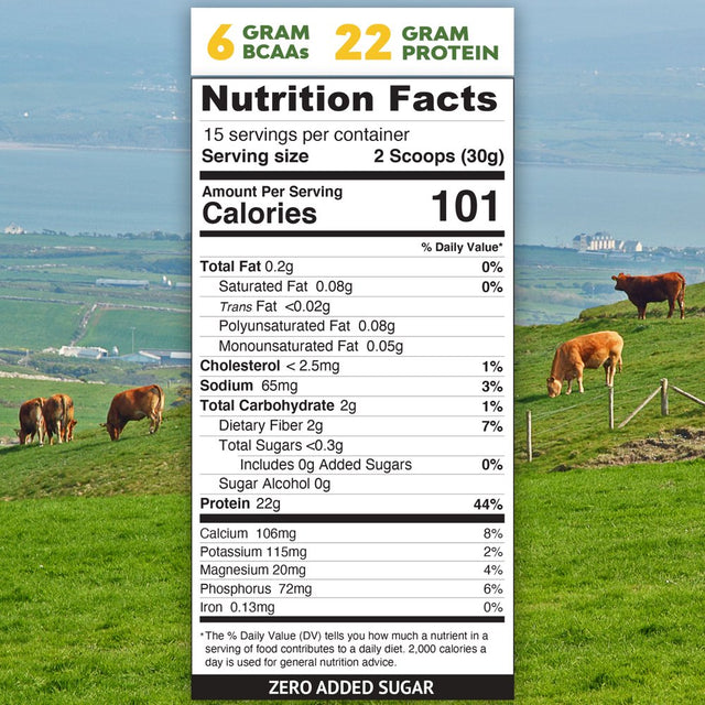 Marigold Grass-Fed Whey Isolate Protein Powder Creamy Vanilla 1LB - Cold Processed, Undenatured, Non-Gmo, Rbgh Free, Soy Free, Gluten Free