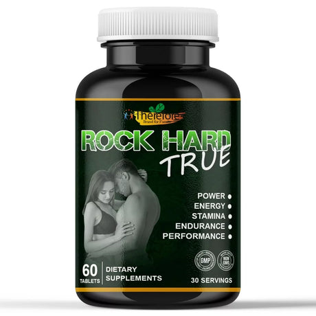 RH True Energy Booster Vitamin Supplements for Men, Support Energy Strength 60 Tablets by Therefore