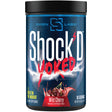 Siren Labs Shock’D YOKED High Stim Pre-Workout – Caffeine, Taurine, Citrulline Malate, Agmatine, Betaine Anhydrous–High Energy & Powerful Muscle Pumps-Nitric Oxide– Wild Cherry (30 Servings)