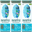 Neuriva plus Brain Health Supplement (30 Count), Brain Support with Natural Ingredients (Coffee Cherry & Plant Sourced Phosphatidylserine), 3 Pack