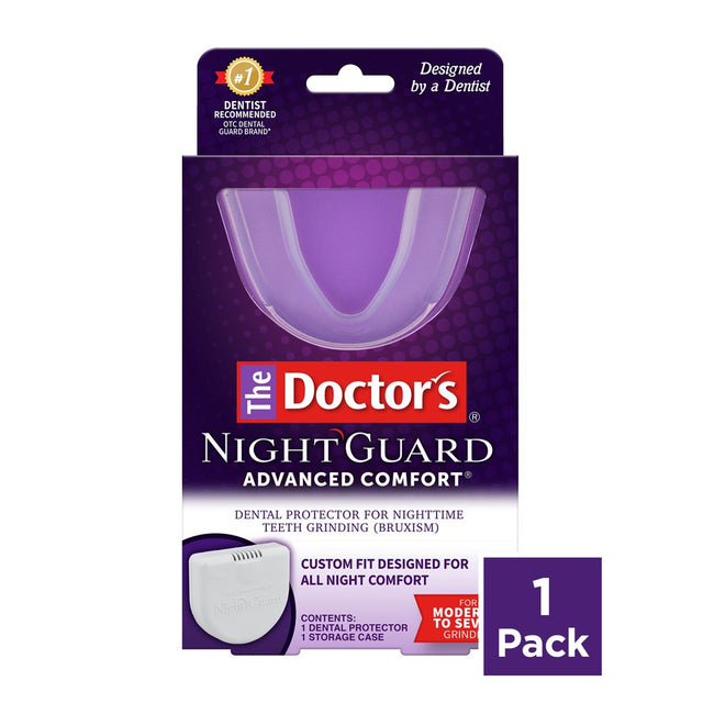 The Doctor’S Nightguard, Mouth Guard for Grinding Teeth, Dental Guard for Bruxism, Night Guard for Teeth, 1 Pack