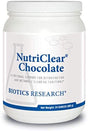 BIOTICS Research Nutriclear Chocolate –Chocolate Powder. Nutritional Support for Detoxification and Metabolic Clearing. Healthy Body Composition. 17 G Organic Pea Protein per Serving 24 Oz