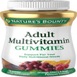 Nature'S Bounty Adult Multivitamin Gummies, Multi-Flavored Vitamins, 75 Ct