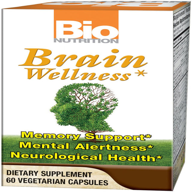 Bio Nutrition Brain Wellness - 60 Vegetarian Capsules