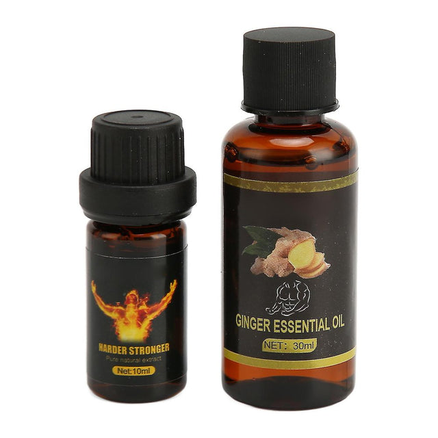 Men Massage Essential Oil Ginger Care Serum for Belly Firming Muscle Shrinking Body Slimming