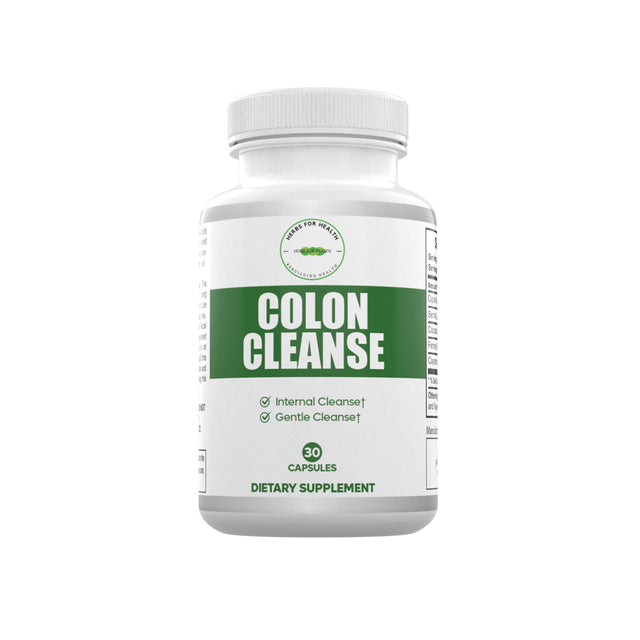 Herbs for Health Colon Cleanse Dietary Supplement 30 Counts