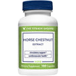 Horse Chestnut Extract 260Mg - Herbal Supplement with 22% Aescin, Supports Vein & Vascular Health (100 Capsules) by the Vitamin Shoppe