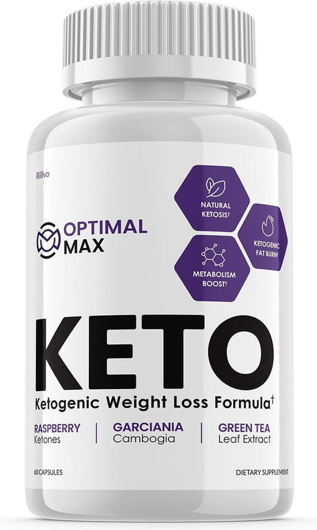 Optimal Max Keto Pills Advanced Ketogenic Support 60 Capsules