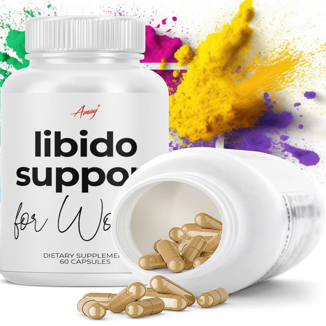 40+ Female Enhancement Pills - Libido Support for Excitement, Desire and Energy Support, Boost Mood & Balance Hormones Naturally - Vitamins for Women - PMS & Menopause Relief