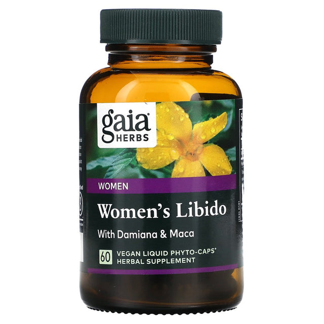 Gaia Herbs, Women'S Libido, 60 Vegan Liquid Phyto-Caps