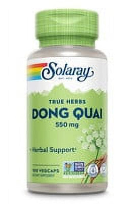 Solaray Dong Quai -- 550 Mg - 100 Capsules