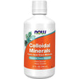 NOW Supplements, Colloidal Minerals Liquid, Plant Derived, Essential Trace Minerals, 32-Ounce