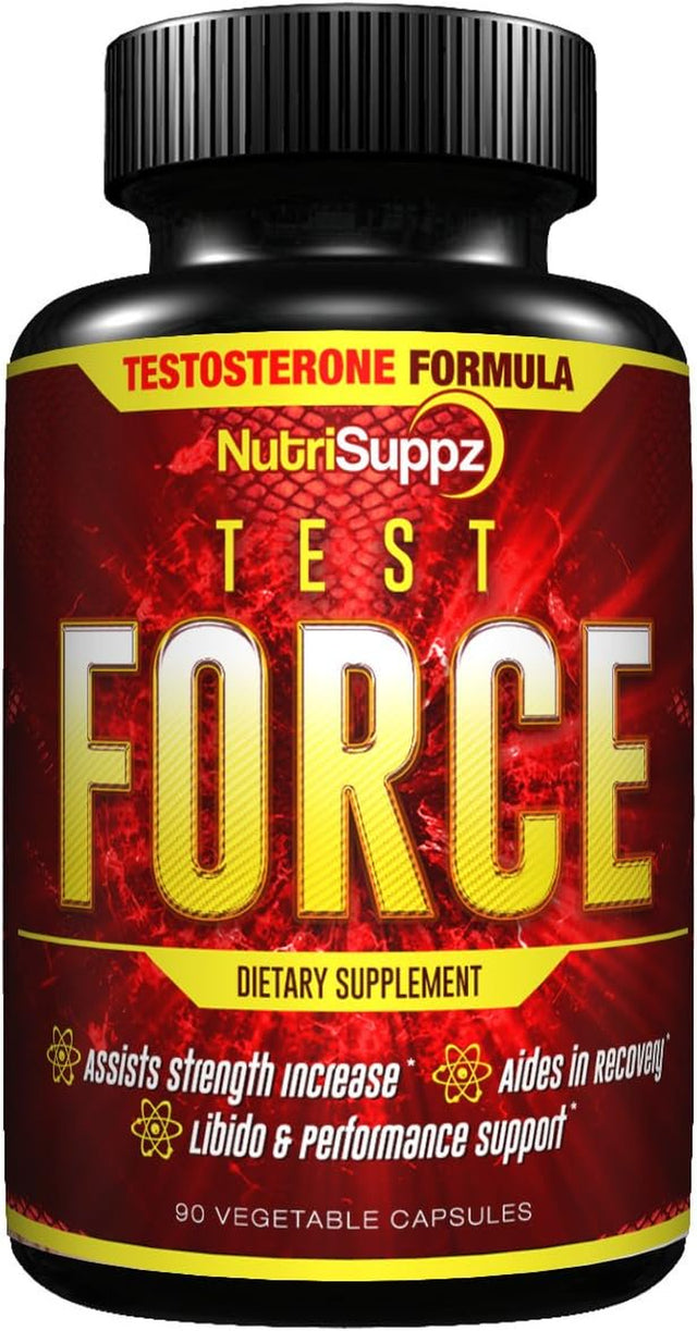 Nutrisuppz Premium Testosterone Booster Supplement for Men - Unleash Natural Stamina, Boost Libido, and Elevate Vitality with Potent Tribulus Terrestris Formula