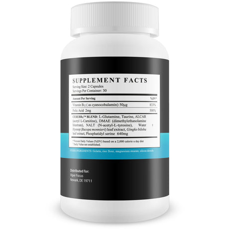 Intelimind - Memory - Focus - Clarity - Support Improved Brain Function - Help Improve Memory Storage - Aid Increased Energy and Mental Endurance - Proprietary Brain Formula Designed High Performance