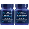 Life Extension Vitamin D3 125 Mcg (5000 IU) – Promotes Bone Health, Brain Health and Immune Function – Non-Gmo – Gluten-Free – Two Pack – 2 X 60 Softgels