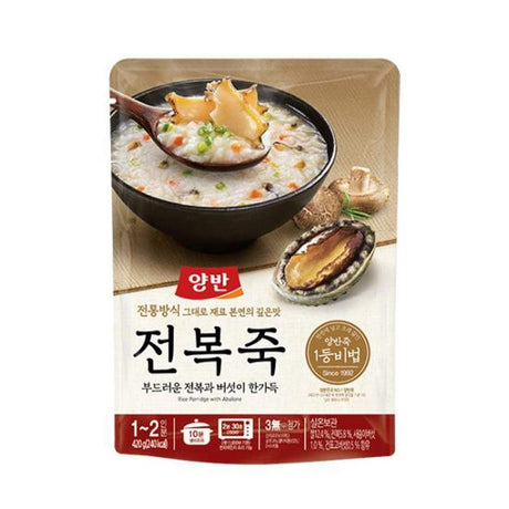 [ 7 Packs] Yangban Abalone Rice Porridge (Pouch Porridge) 420G